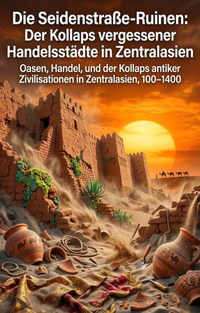 'Cover von Die Seidenstraße-Ruinen: Der Kollaps vergessener Handelsstädte in Zentralasien'-Cover