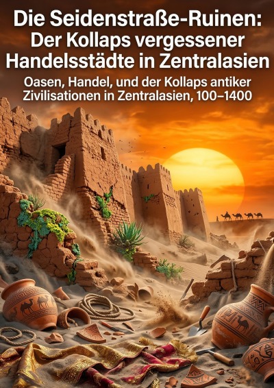 'Cover von Die Seidenstraße-Ruinen: Der Kollaps vergessener Handelsstädte in Zentralasien'-Cover