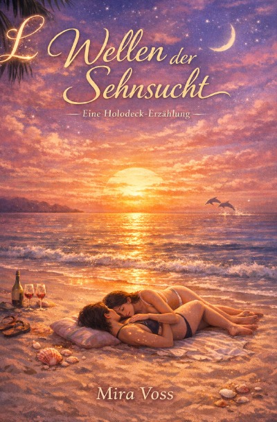 'Cover von Wellen der Sehnsucht – Eine Holodeck-Erzählung'-Cover