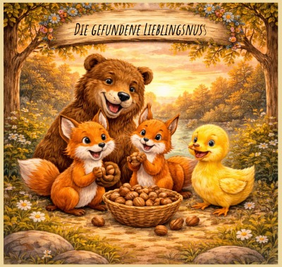 'Cover von Die gefundene Lieblingsnuss'-Cover