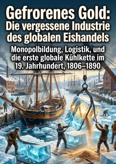 'Cover von Gefrorenes Gold: Die vergessene Industrie des globalen Eishandels'-Cover