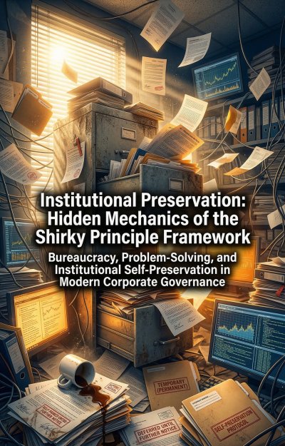 'Cover von Institutional Preservation: Hidden Mechanics of the Shirky Principle Framework'-Cover