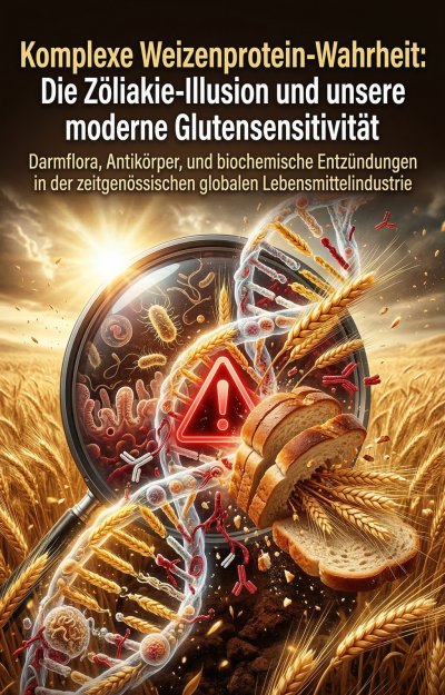 'Cover von Komplexe Weizenprotein-Wahrheit: Die Zöliakie-Illusion und unsere moderne Glutensensitivität'-Cover