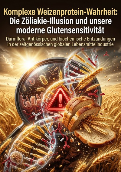 'Cover von Komplexe Weizenprotein-Wahrheit: Die Zöliakie-Illusion und unsere moderne Glutensensitivität'-Cover