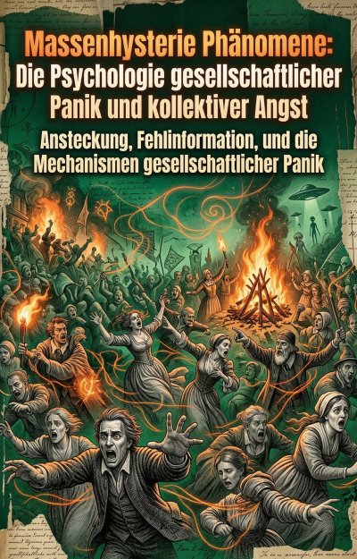 'Cover von Massenhysterie Phänomene: Die Psychologie gesellschaftlicher Panik und kollektiver Angst'-Cover
