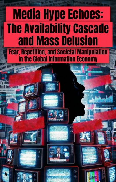 'Cover von Media Hype Echoes: The Availability Cascade and Mass Delusion'-Cover