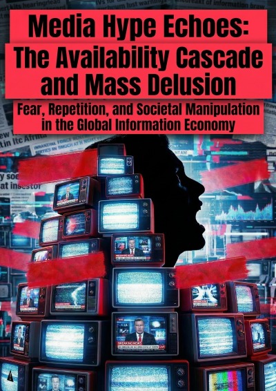 'Cover von Media Hype Echoes: The Availability Cascade and Mass Delusion'-Cover