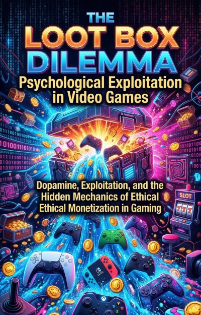'Cover von The Loot Box Dilemma: Psychological Exploitation in Video Games'-Cover