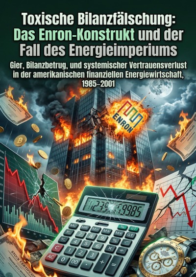 'Cover von Toxische Bilanzfälschung: Das Enron-Konstrukt und der Fall des Energieimperiums'-Cover