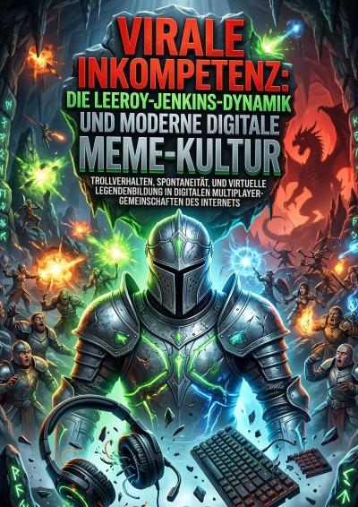 'Cover von Virale Inkompetenz: Die Leeroy-Jenkins-Dynamik und moderne digitale Meme-Kultur'-Cover