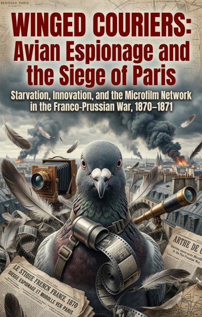 'Cover von Winged Couriers: Avian Espionage and the Siege of Paris'-Cover