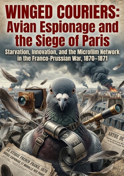 'Cover von Winged Couriers: Avian Espionage and the Siege of Paris'-Cover