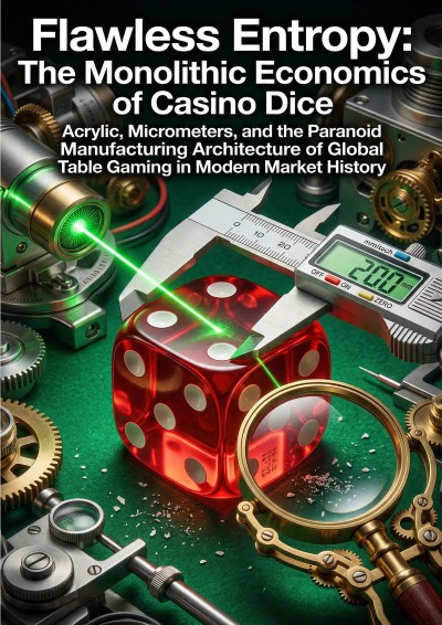 'Cover von Flawless Entropy: The Monolithic Economics of Casino Dice'-Cover