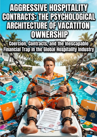 'Cover von Aggressive Hospitality Contracts: The Psychological Architecture of Vacation Ownership'-Cover