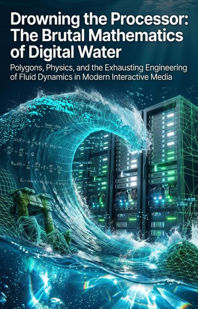 'Cover von Drowning the Processor: The Brutal Mathematics of Digital Water'-Cover