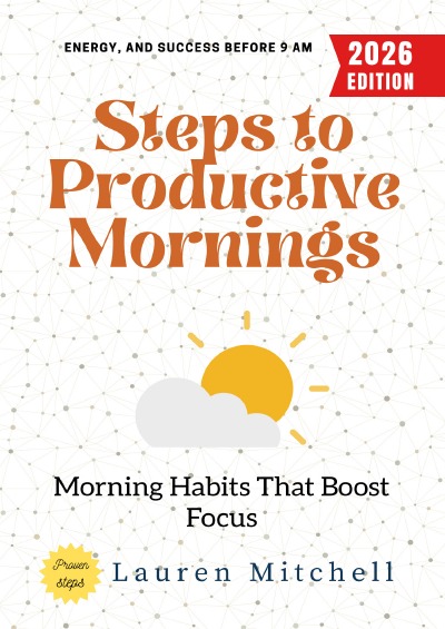 'Cover von Steps to Productive Mornings:'-Cover