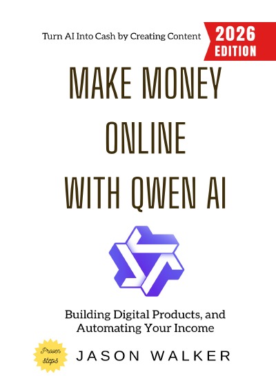 'Cover von Make Money Online with Qwen AI:'-Cover