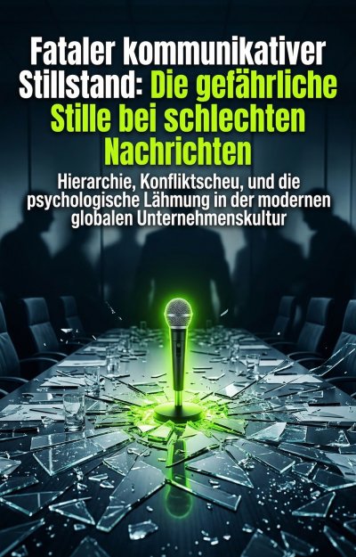 'Cover von Fataler kommunikativer Stillstand: Die gefährliche Stille bei schlechten Nachrichten'-Cover