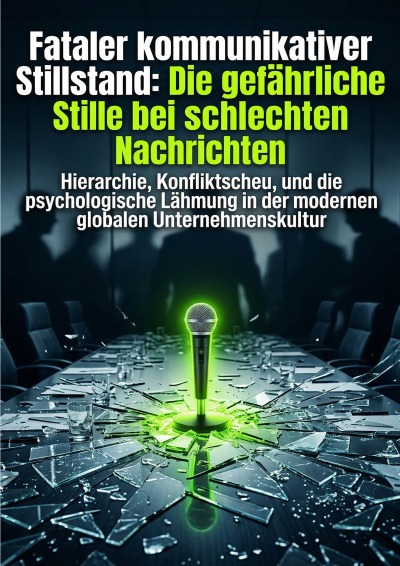 'Cover von Fataler kommunikativer Stillstand: Die gefährliche Stille bei schlechten Nachrichten'-Cover
