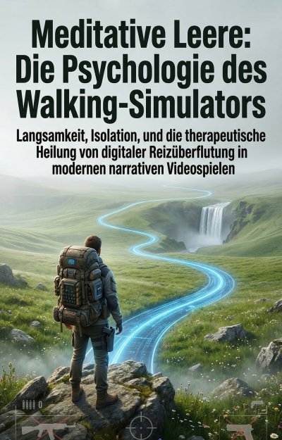 'Cover von Meditative Leere: Die Psychologie des Walking-Simulators'-Cover