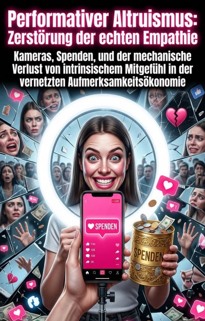 'Cover von Performativer Altruismus: Die Zerstörung der echten Empathie'-Cover