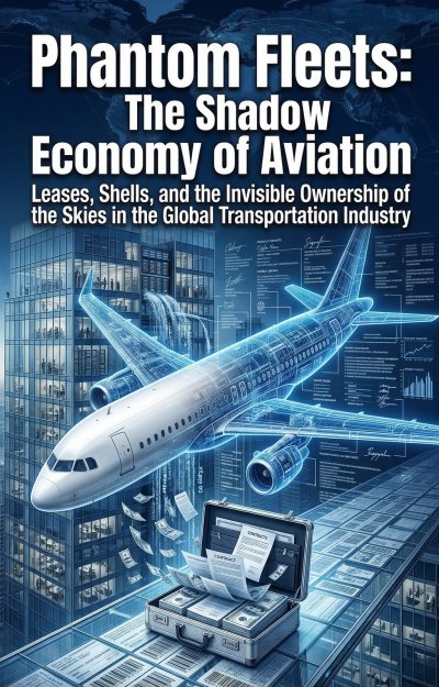 'Cover von Phantom Fleets: The Shadow Economy of Aviation'-Cover