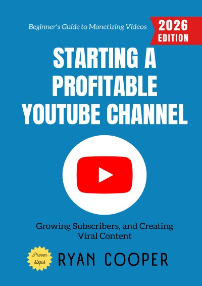'Cover von Starting a Profitable YouTube Channel:'-Cover