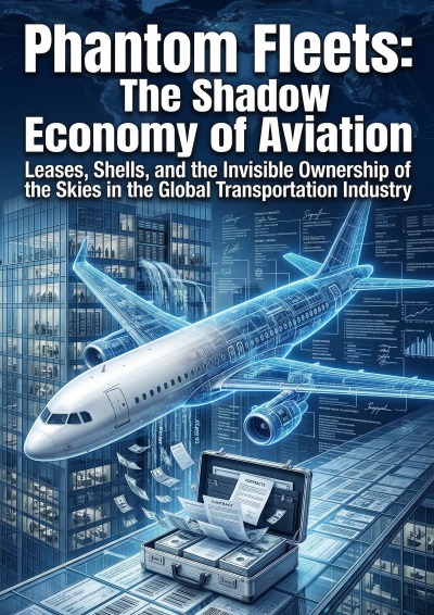 'Cover von Phantom Fleets: The Shadow Economy of Aviation'-Cover