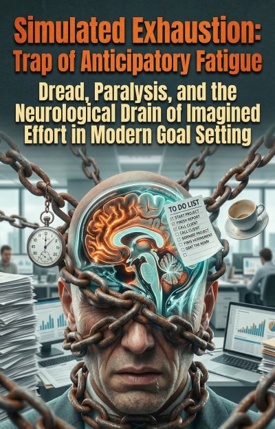 'Cover von Simulated Exhaustion: The Trap of Anticipatory Fatigue'-Cover