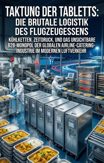 'Cover von Taktung der Tabletts: Die brutale Logistik des Flugzeugessens'-Cover