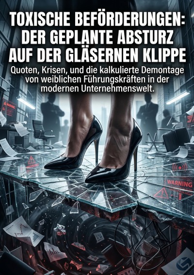 'Cover von Toxische Beförderungen: Der geplante Absturz auf der gläsernen Klippe'-Cover