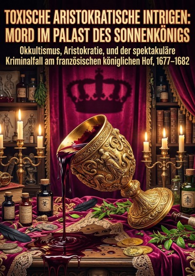 'Cover von Toxische aristokratische Intrigen: Mord im Palast des Sonnenkönigs'-Cover