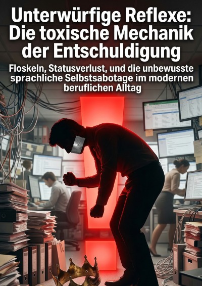 'Cover von Unterwürfige Reflexe: Die toxische Mechanik der Entschuldigung'-Cover