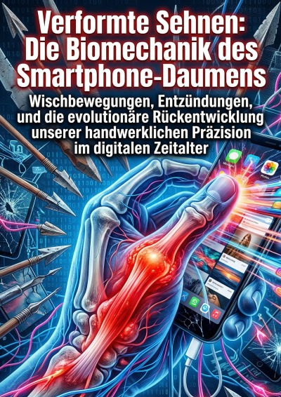 'Cover von Verformte Sehnen: Die Biomechanik des Smartphone-Daumens'-Cover