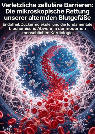 'Cover von Verletzliche zelluläre Barrieren: Die mikroskopische Rettung unserer alternden Blutgefäße'-Cover