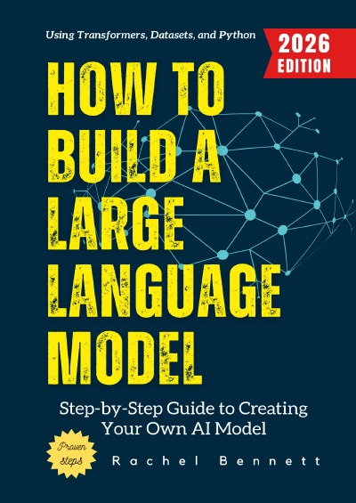 'Cover von How to Build a Large Language Model:'-Cover