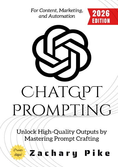 'Cover von ChatGPT Prompting:'-Cover