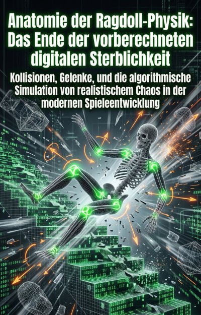 'Cover von Anatomie der Ragdoll-Physik: Das Ende der vorberechneten digitalen Sterblichkeit'-Cover