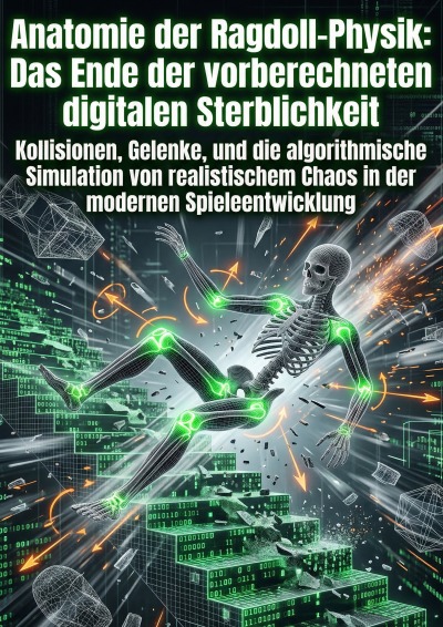 'Cover von Anatomie der Ragdoll-Physik: Das Ende der vorberechneten digitalen Sterblichkeit'-Cover