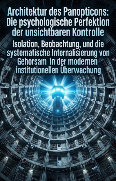 'Cover von Architektur des Panopticons: Die psychologische Perfektion der unsichtbaren Kontrolle'-Cover