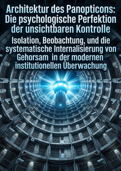 'Cover von Architektur des Panopticons: Die psychologische Perfektion der unsichtbaren Kontrolle'-Cover