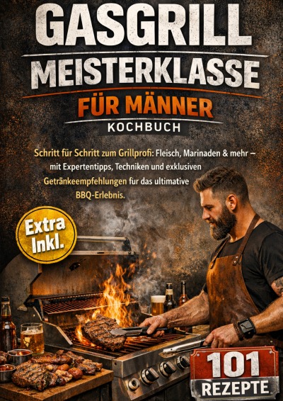 'Cover von Gasgrill Meisterklasse für Männer'-Cover