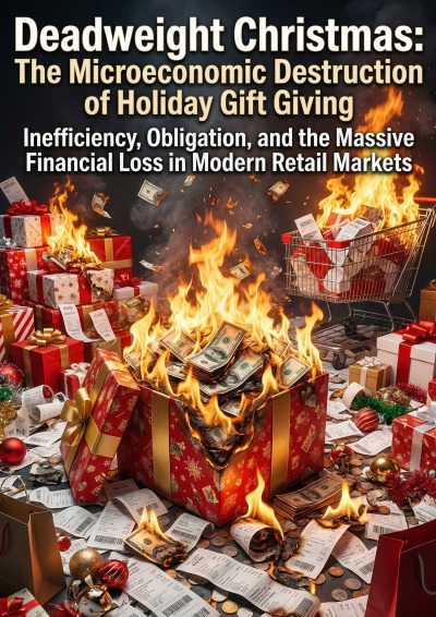 'Cover von Deadweight Christmas: The Microeconomic Destruction of Holiday Gift Giving'-Cover