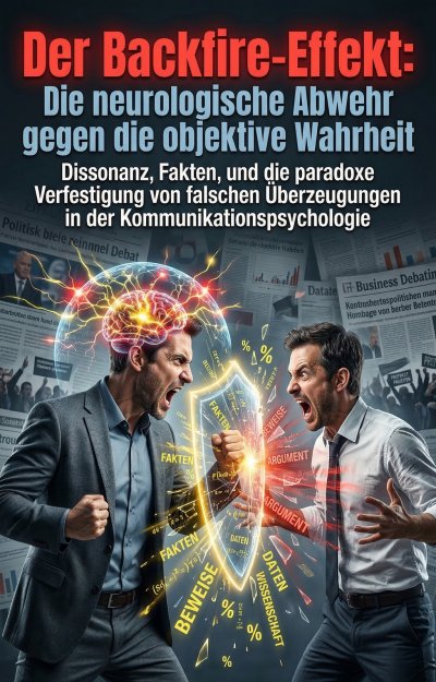 'Cover von Der Backfire-Effekt: Die neurologische Abwehr gegen die objektive Wahrheit'-Cover