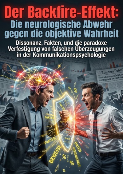 'Cover von Der Backfire-Effekt: Die neurologische Abwehr gegen die objektive Wahrheit'-Cover