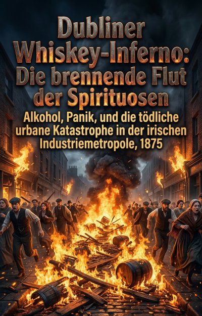 'Cover von Dubliner Whiskey-Inferno: Die brennende Flut der Spirituosen'-Cover