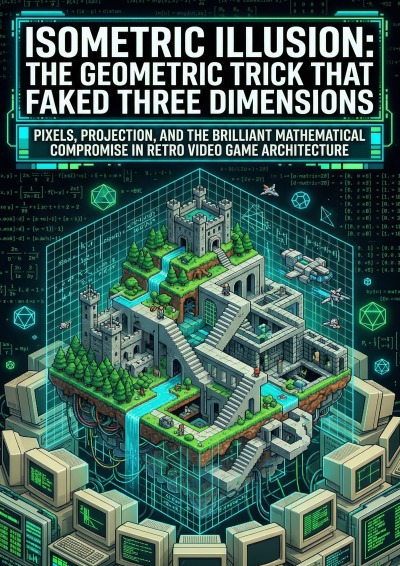 'Cover von Isometric Illusion: The Geometric Trick That Faked Three Dimensions'-Cover