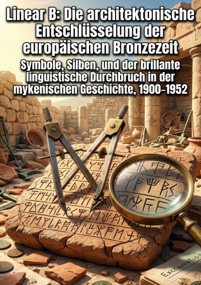 'Cover von Linear B: Die architektonische Entschlüsselung der europäischen Bronzezeit'-Cover