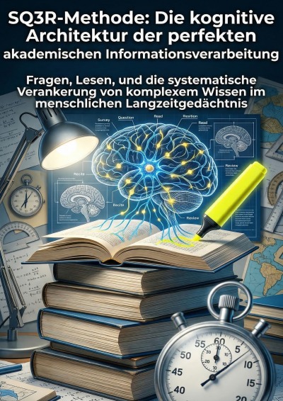 'Cover von SQ3R-Methode: Die kognitive Architektur der perfekten akademischen Informationsverarbeitung'-Cover