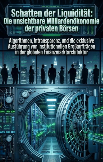 'Cover von Schatten der Liquidität: Die unsichtbare Milliardenökonomie der privaten Börsen'-Cover
